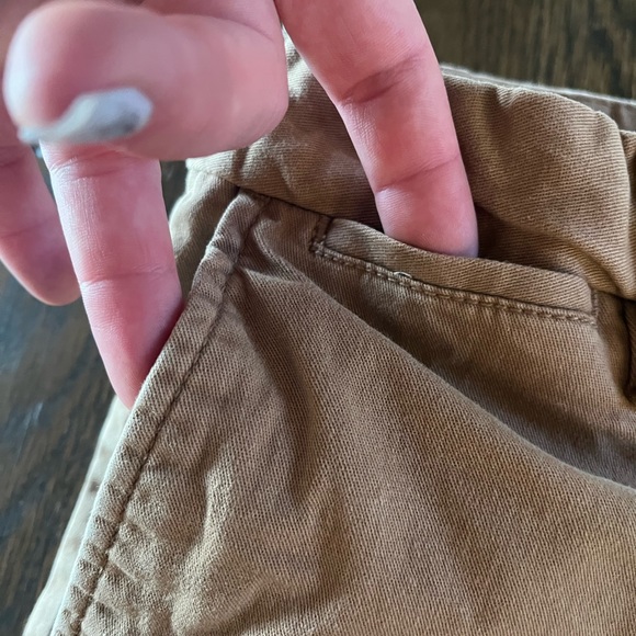 Old Navy ultimate straight built in flex 29x30 khaki tan dress pants - Picture 5 of 6